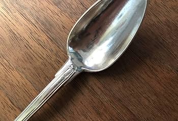 Amazon.co.jp: フランスアンティーク 純銀製 純銀スプーン デザート